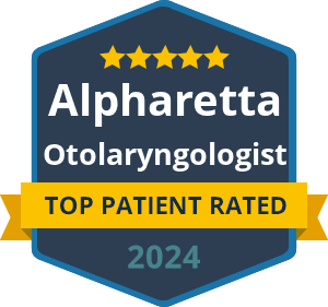 badge patient alpharetta otolaryngologist 2024